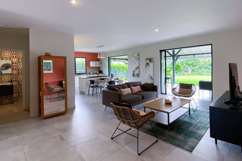 Villa de luxe Martinique planteur le vauclin entree