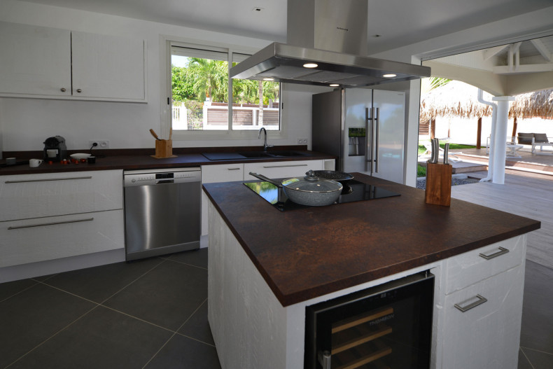 Cuisine équipée Villa Le Lagon Le François