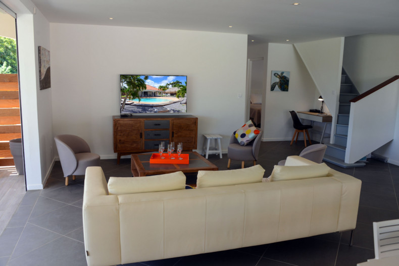 Salon villa le Lagon