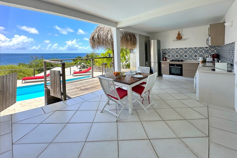 Vue turquoise martinique