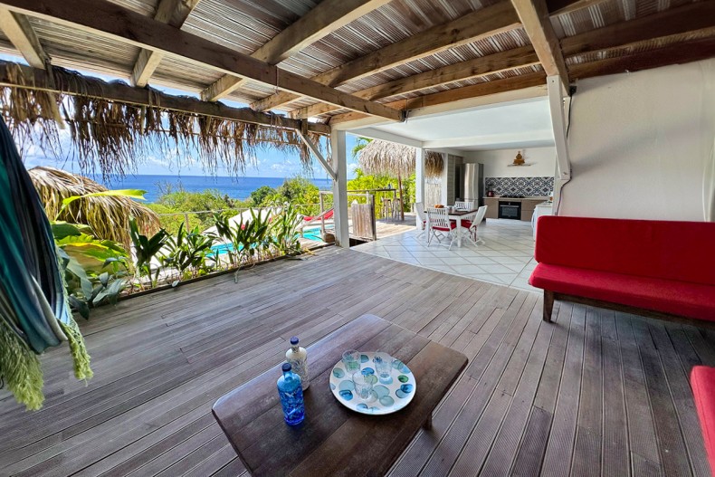 Hébergement de vacance à tartane vue turquoise