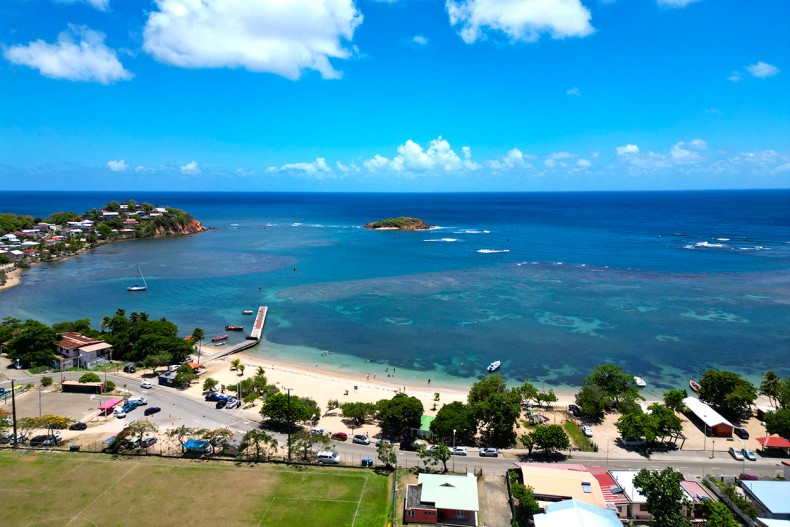 Vue baie Tartane Ti Brésil