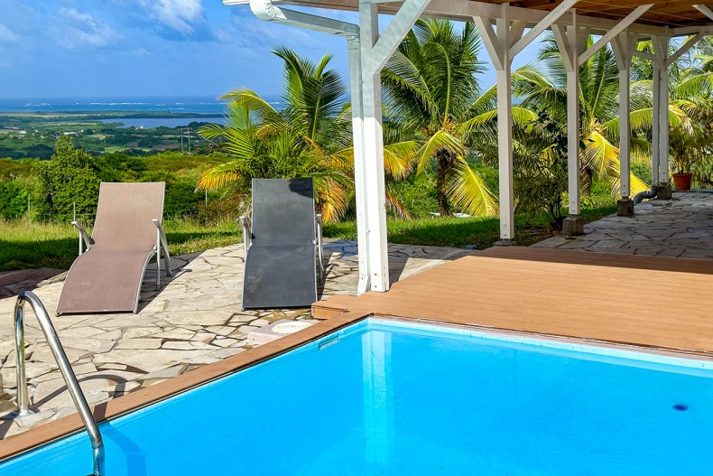 Location avec piscine villa le Marin Martinique