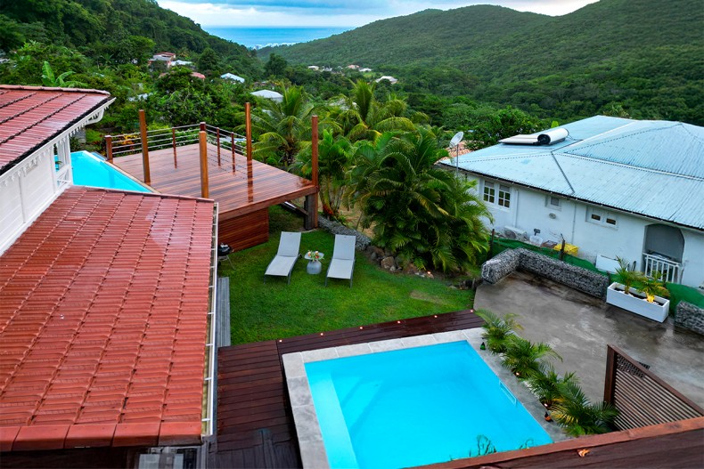 vue merLa Maison Mary location Sainte-Luce Martinique