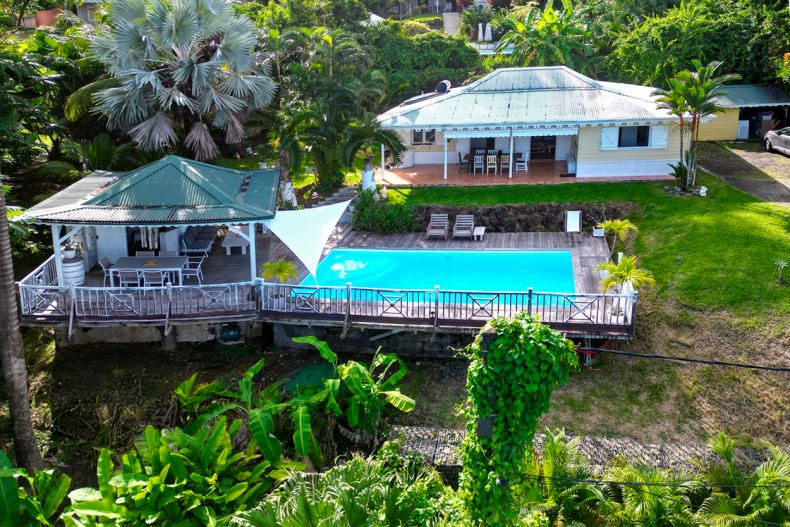 Blanc Bali Martinique drone