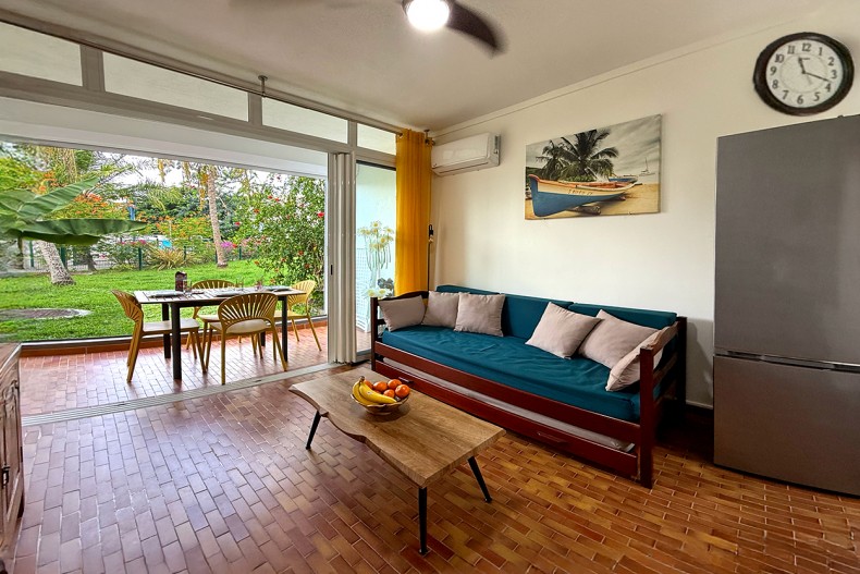 Jardin sur la Marina Pointe du Bout  F2