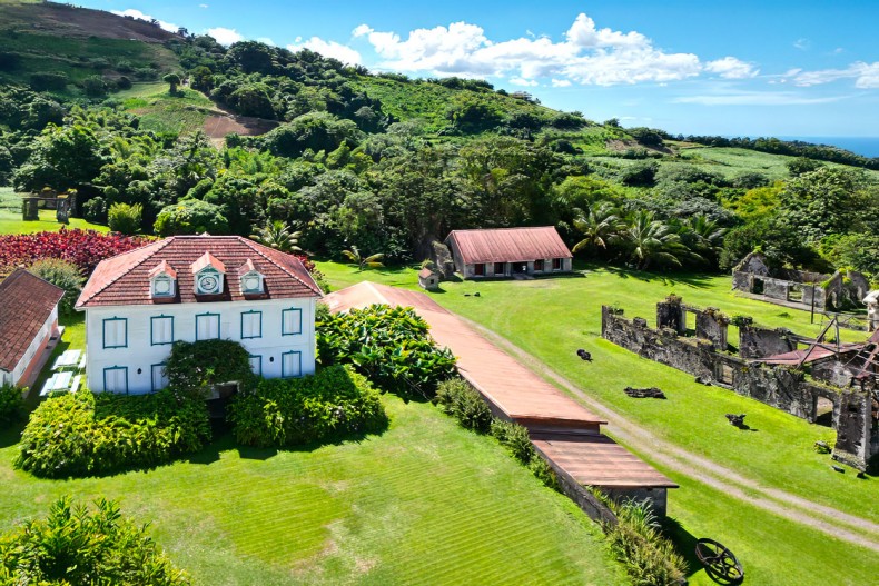 Maison d exception location saint Pierre Martinique