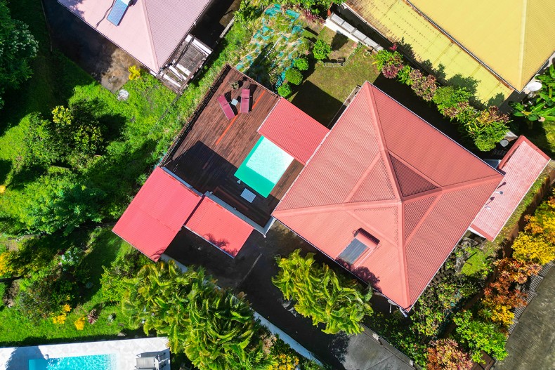 villa WI Sainte Luce plan