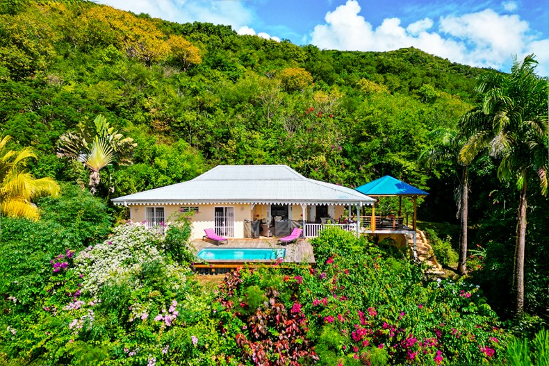 location-Villa-avec piscine grande Anse d arlet martinique