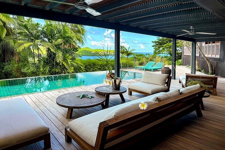 Villa de luxe Atlantique piscine vue mer Martinique