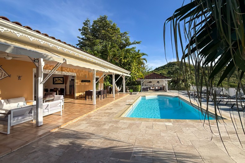 Villa de luxe vue sur le rocher du Diamant