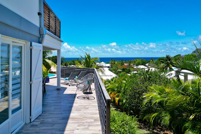 l'arrivée vue sur le Rocher