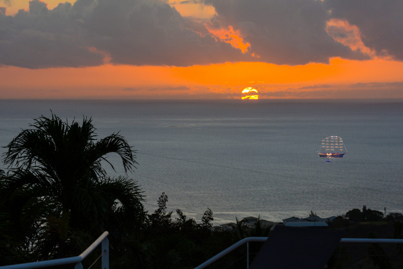 Club med coucher de soleil martinique
