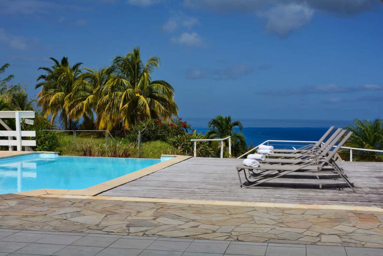 Location villa de luxe le carbet