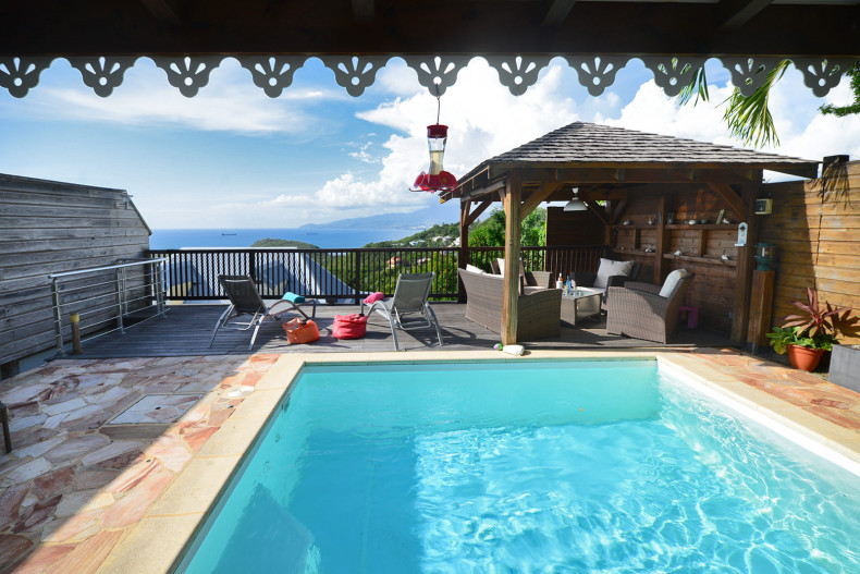 Location 6 personnes piscine 3 ilets