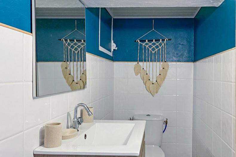 Les toilettes de la deuxième chambre