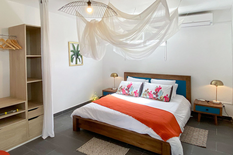 Chambre le diamant jaune citron