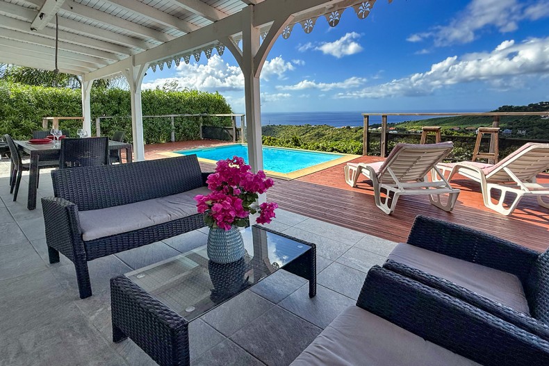 Location villa le Carbet Ti Sunset