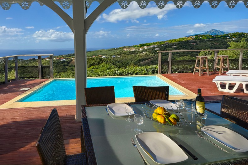 Location villa le Carbet Ti Sunset