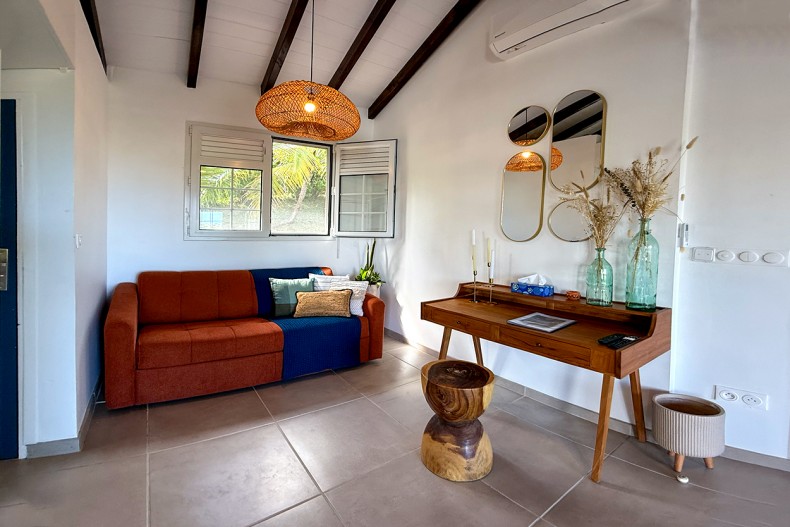 Superbe bungalow du vauclinsalon