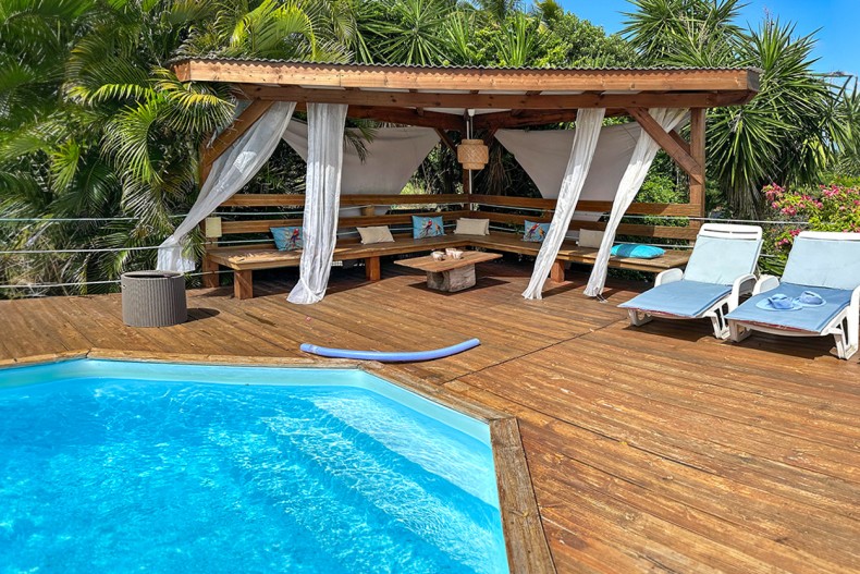 Carnet piscine location villa martinique
