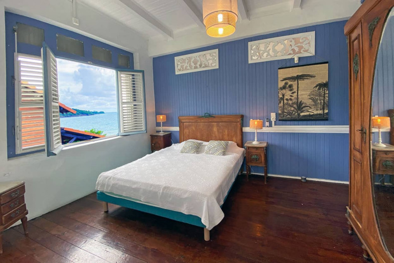 Location villa bord de mer la Caraibe diamant