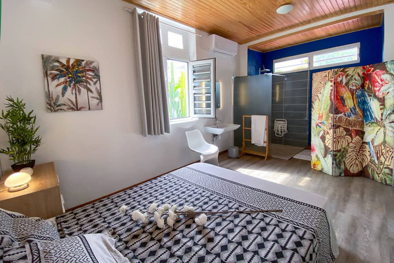 Location villa bord de mer la Caraibe diamant