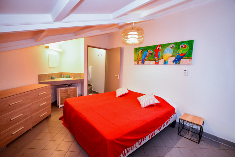 La chambre à l'étage