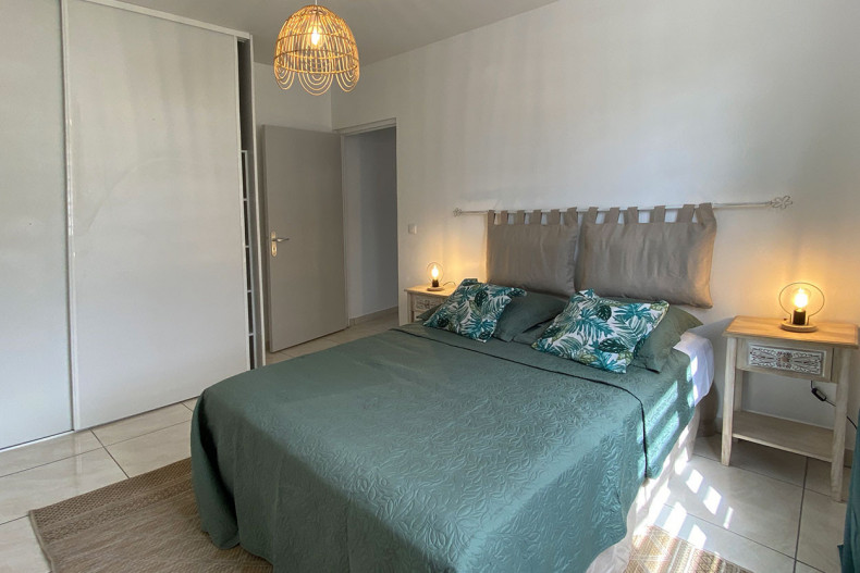 Location Martinique F2 anse à l'Ane Ti Kai nou chambre