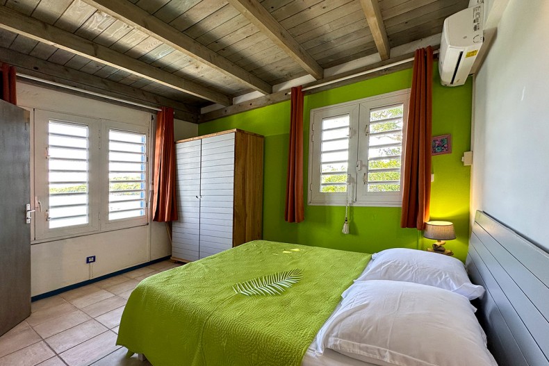 Villa blanc Bleu Trois ilets ch 3