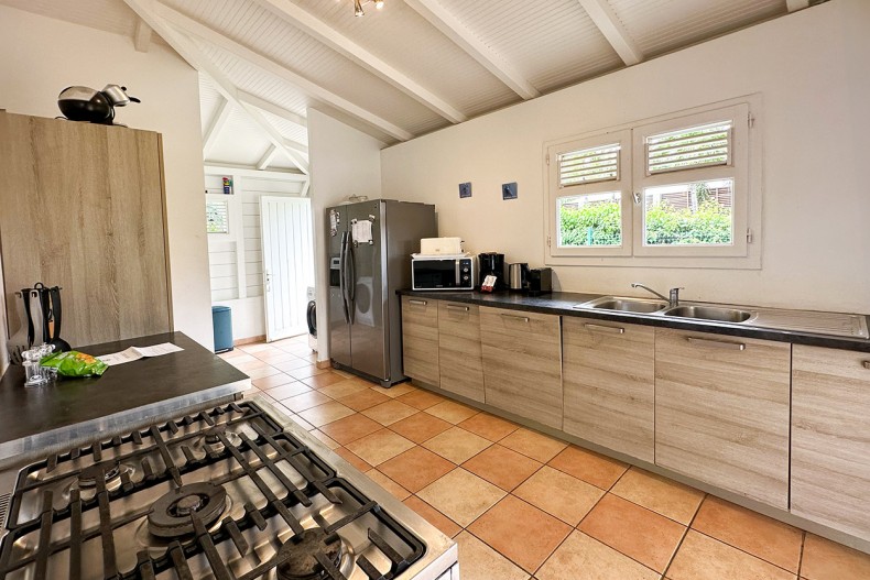 cuisine Villa Martinique les Palmiers Royaux