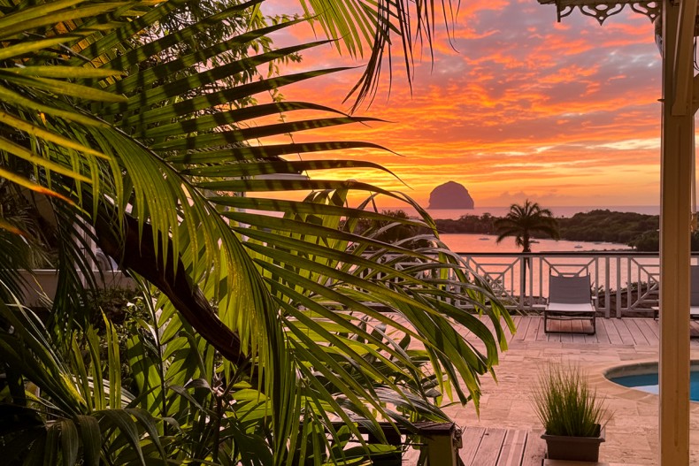 location villa luxe Martinique le Diamant