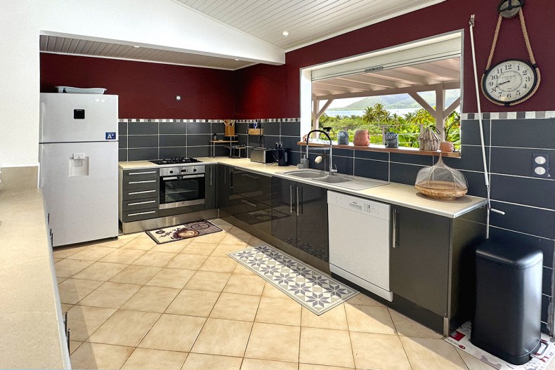 Belle Villa Sainte Anne  la cuisine
