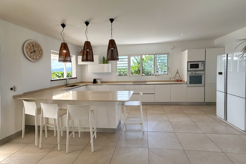 Domino Villa de luxe martinique cuisiner