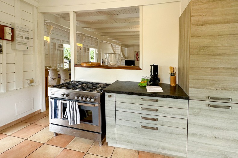Villa Martinique les Palmiers Royaux cuisine