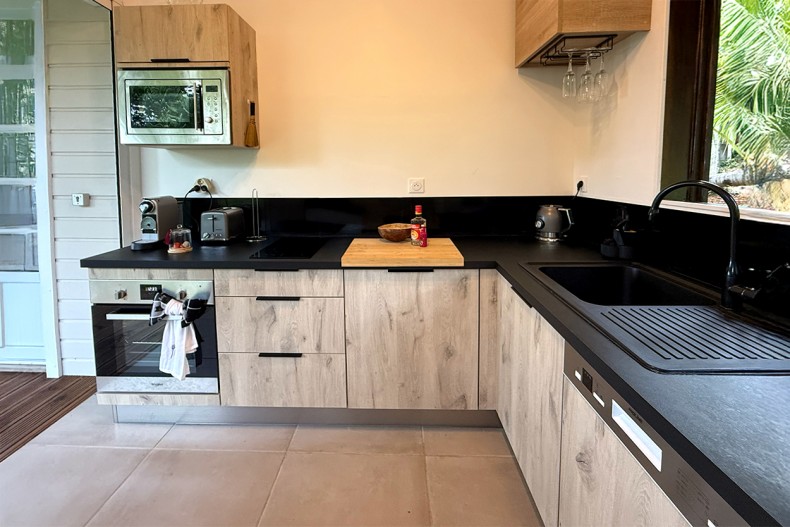 Superbe bungalow du vauclin la cuisine