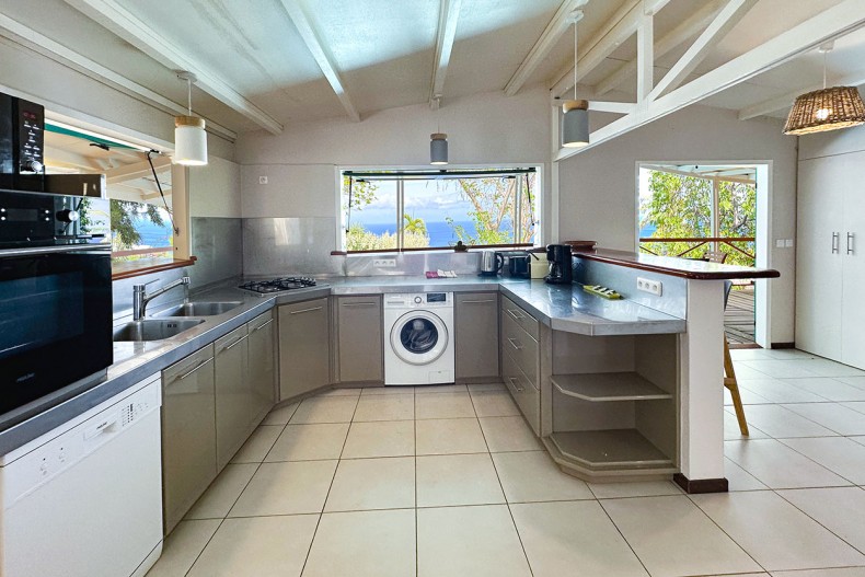 Location Martinique Ti Carbet Maison 3 chambre piscine vue Mer