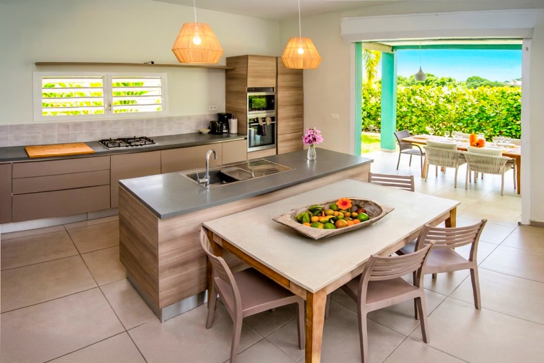 location villa MODERNE de luxe Martinique trois ilets