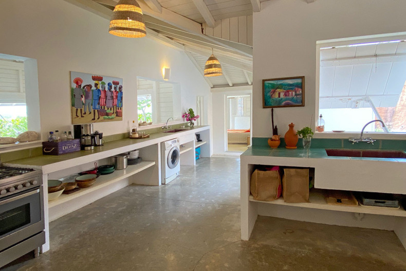 cuisine Belle Grande villa Tartane Martinique