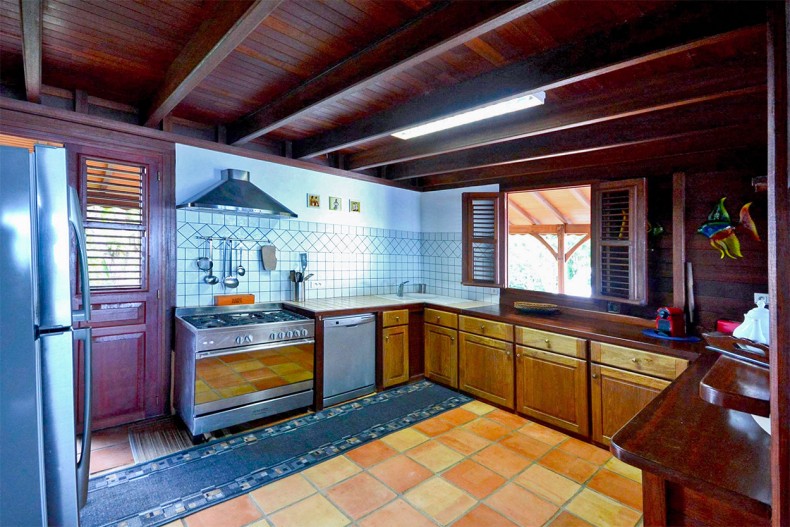 La cuisine habitation du Robet Martinique
