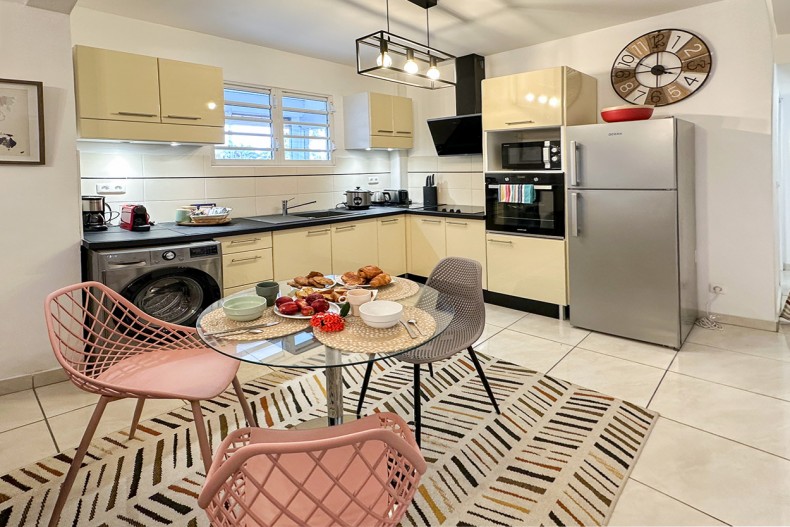 Location Martinique F2 anse à l'Ane Ti Kai nou trois ilets