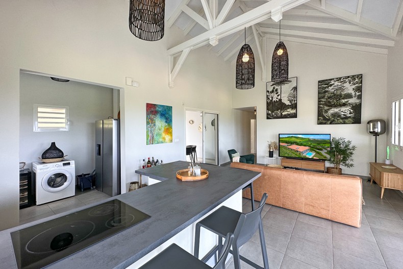 cuisine CAÏPI location villa de luxe Martinique le Vauclin