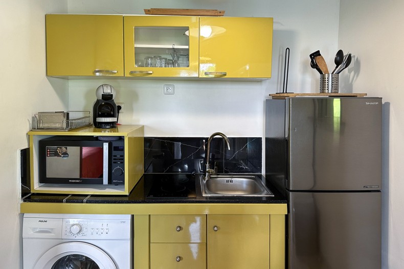 Bungalow ti Papa Diamant cuisine