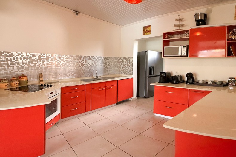 Location villa sainte Luce Martinique 4 étoiles cuisine