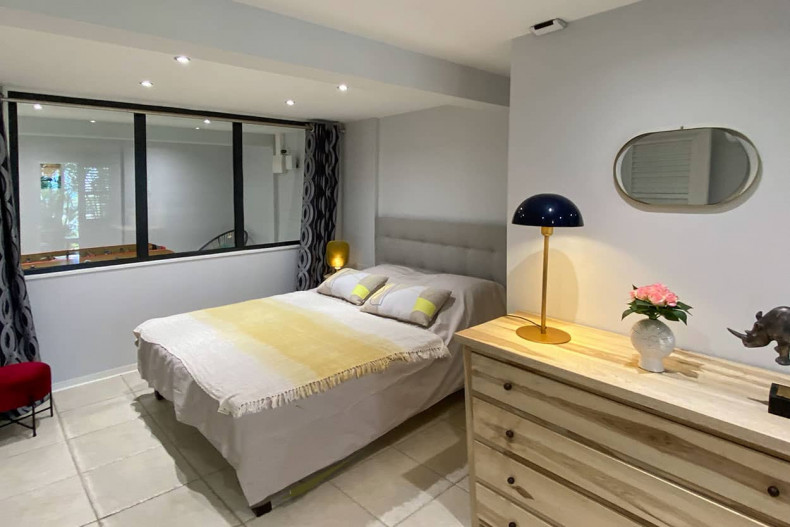 La chambre 5 en rez de jadin