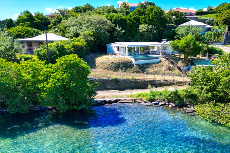 maison de luxe martinique baignade mer