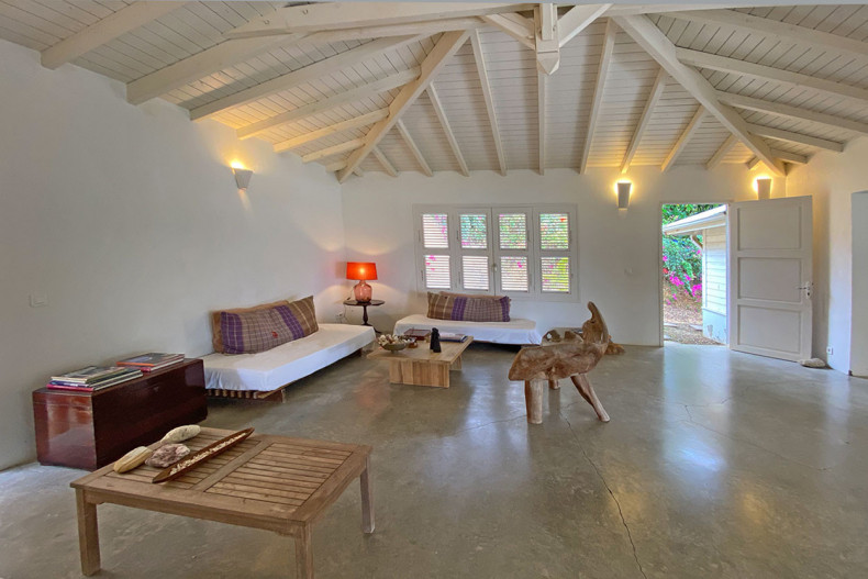 Entree Location Belle Grande villa Tartane Martinique