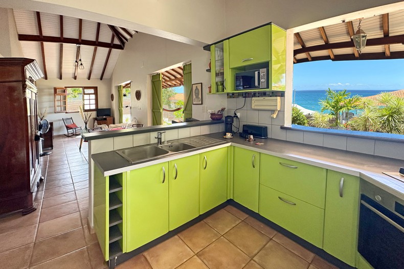 Villa terre du Diamant cuisine
