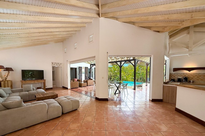 Location villa martinique avec piscine les trois ilets le patio