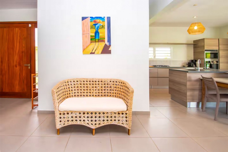 entree villa MODERNE de luxe Martinique trois ilets